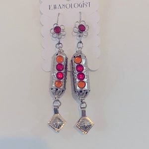 Long Indian earrings
